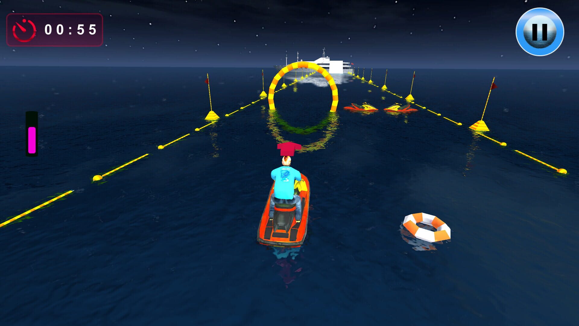 Jet Skiing Race - Screenshot