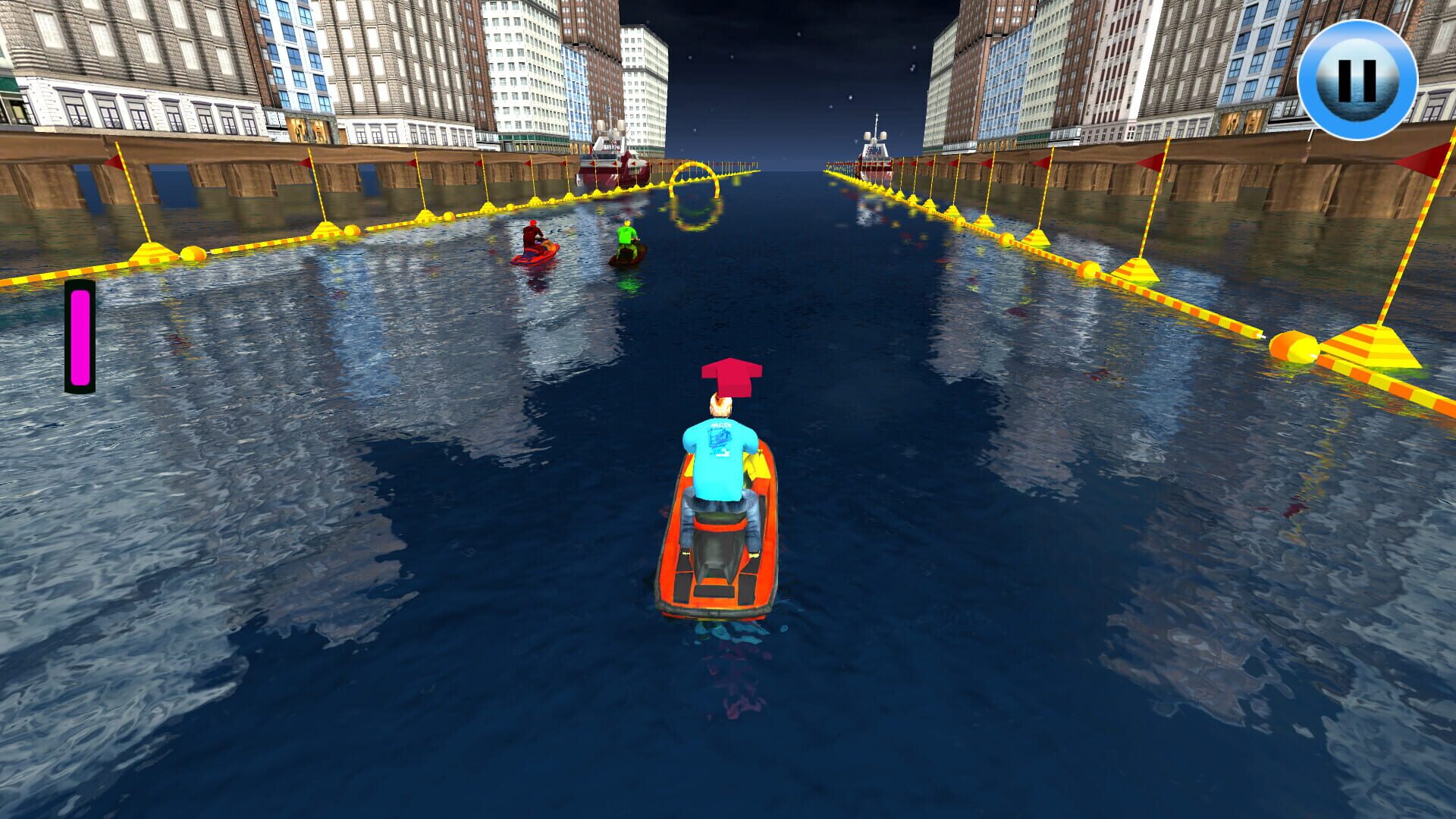 Jet Skiing Race - Screenshot