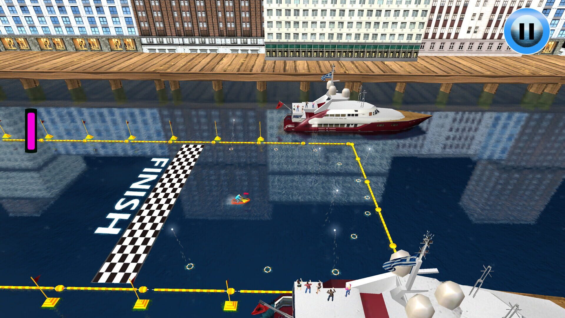 Jet Skiing Race - Screenshot