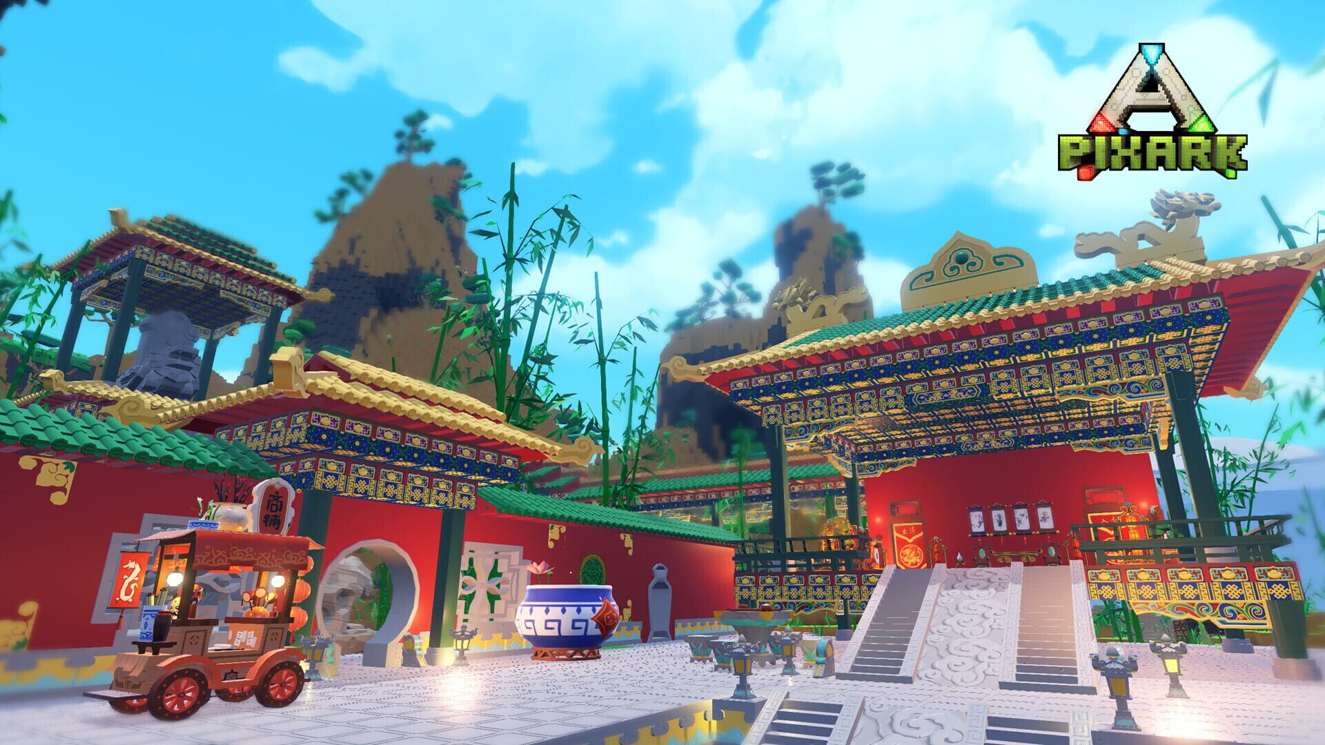 PixArk: Jade Elegance - A Theatrical Odyssey in the East