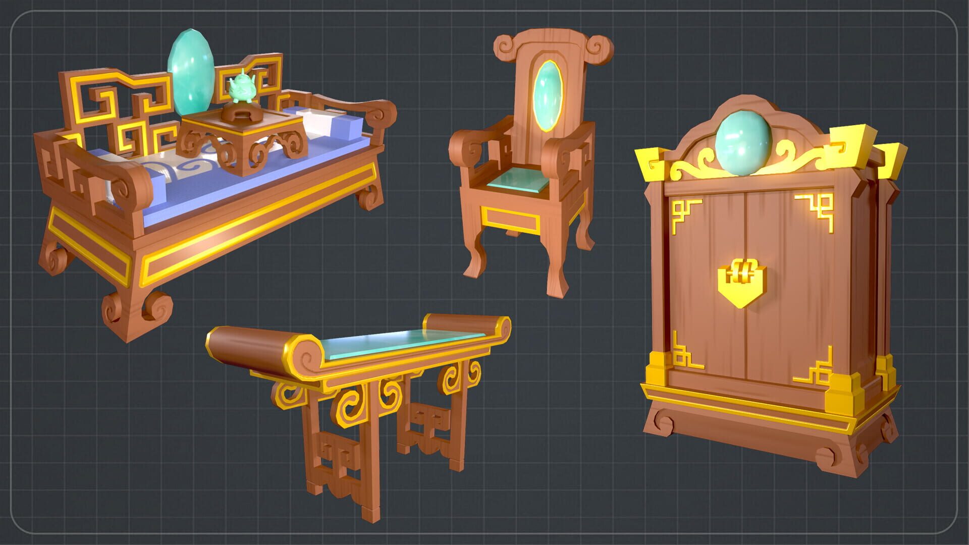 PixArk: Jade Elegance - A Theatrical Odyssey in the East - Screenshot