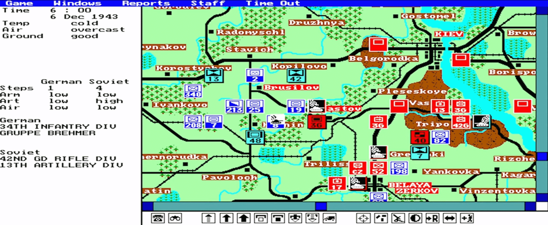 Fire-Brigade: The Battle for Kiev - 1943 screenshot