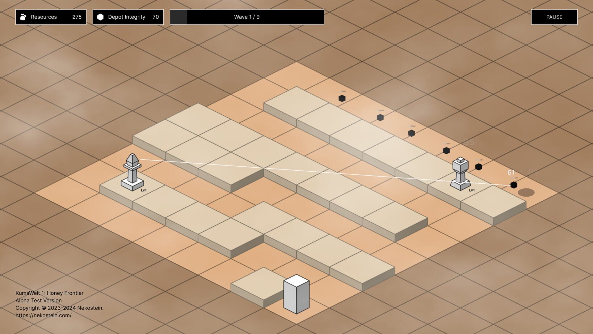 KumaWelt 1: Honey Frontier - Screenshot