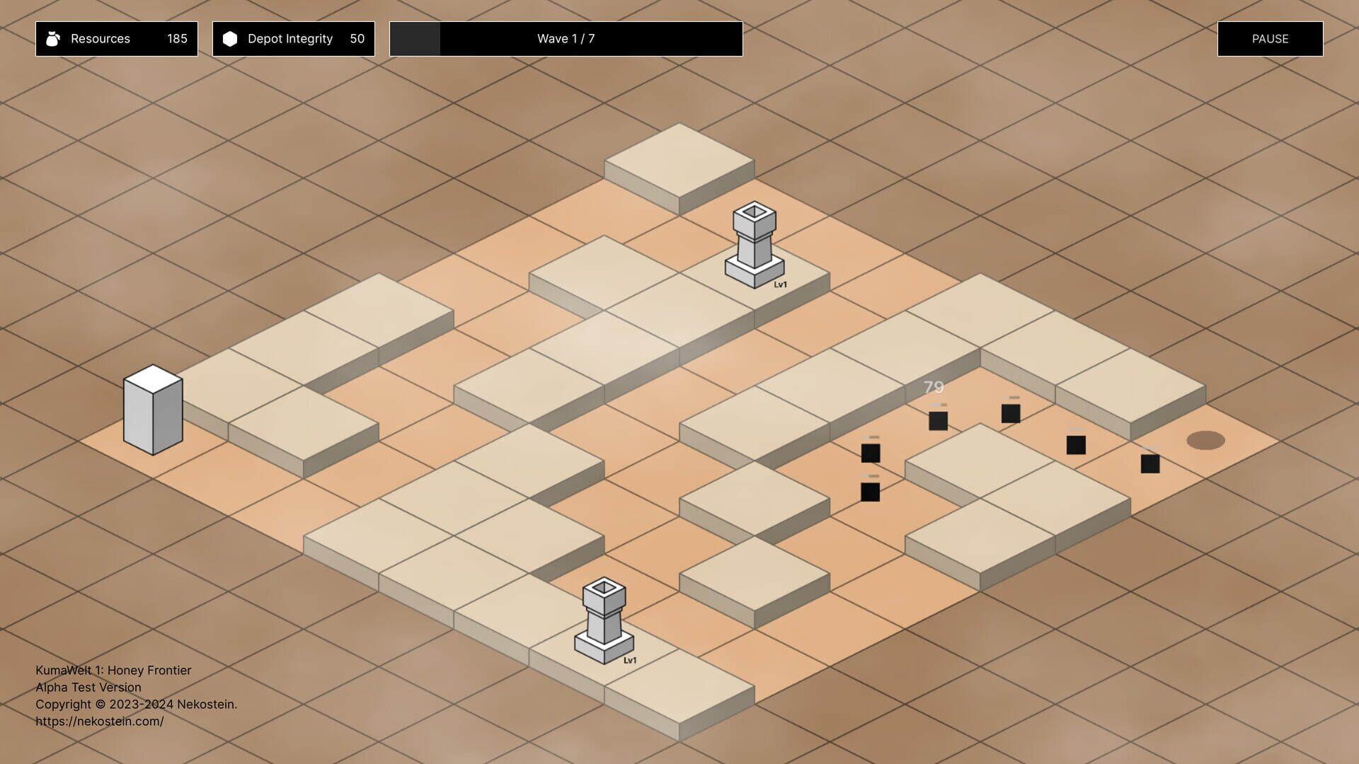 KumaWelt 1: Honey Frontier - Screenshot