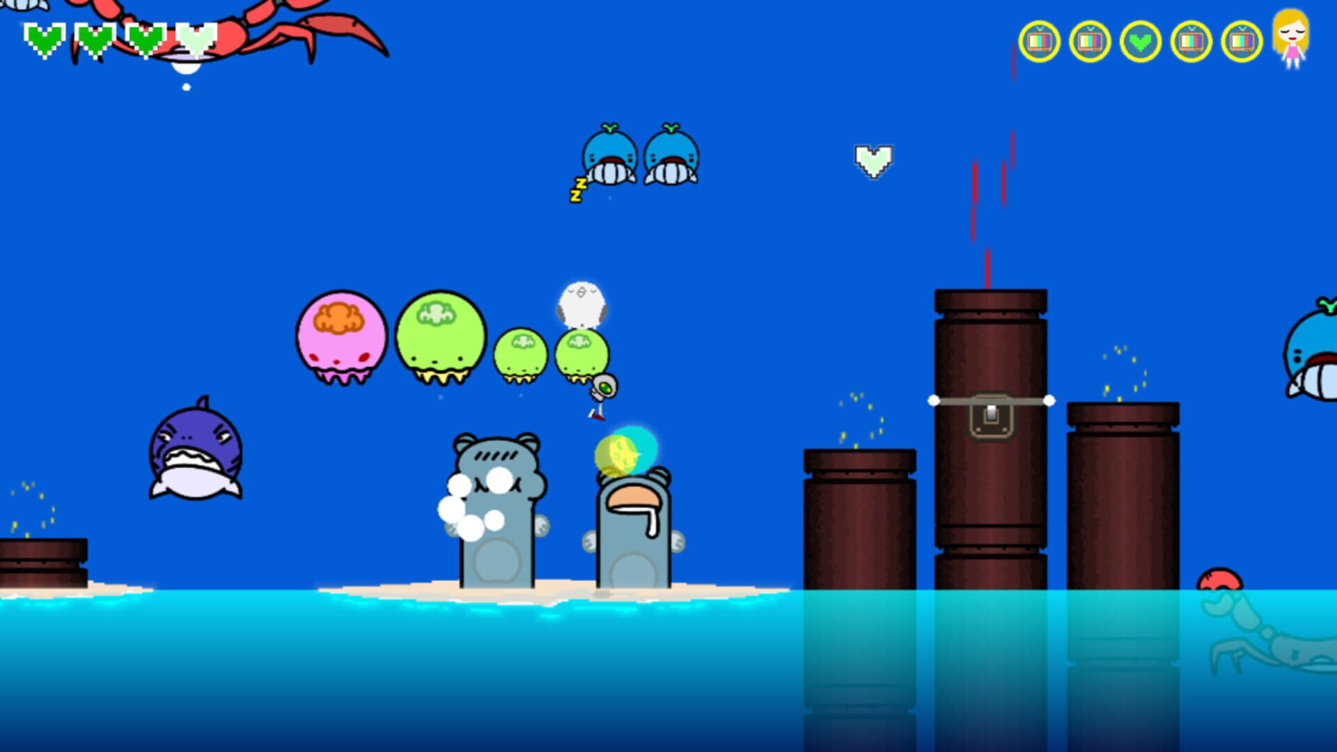 Croak Croak On The Sea - Screenshot