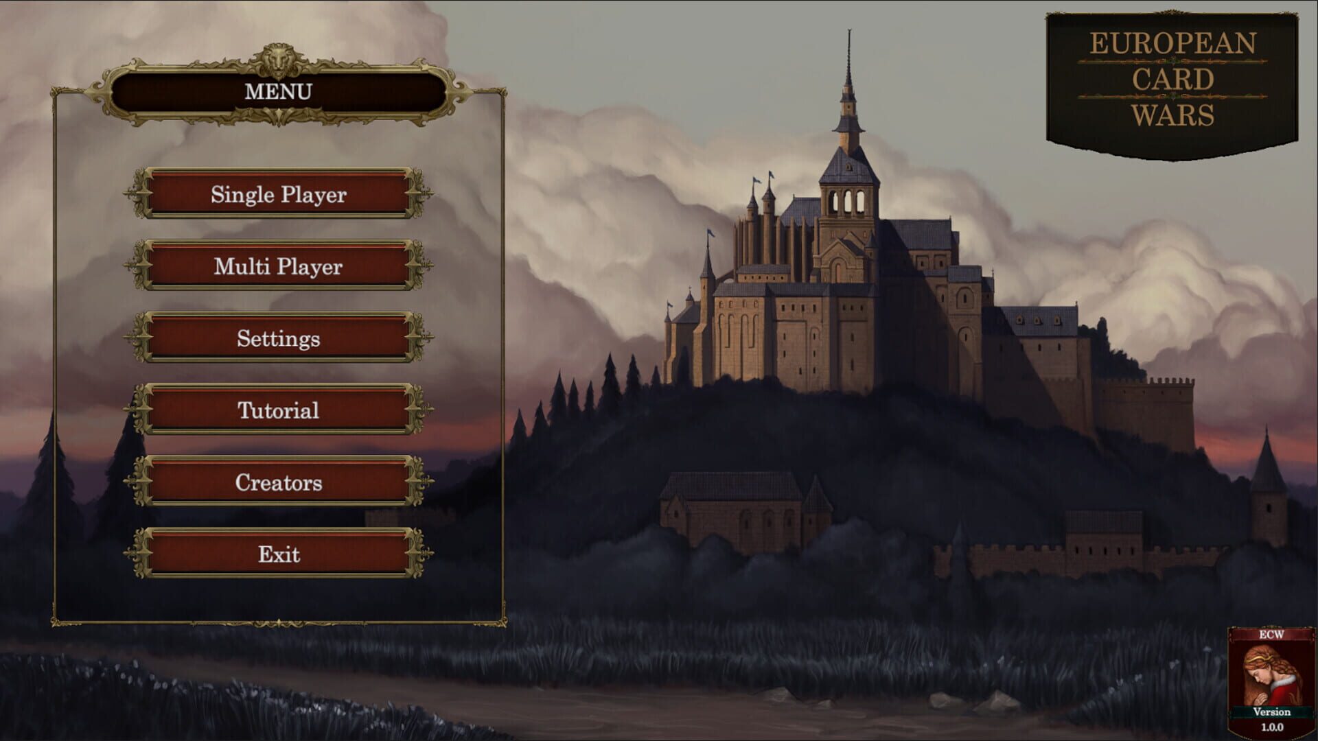 European Card Wars - Screenshot