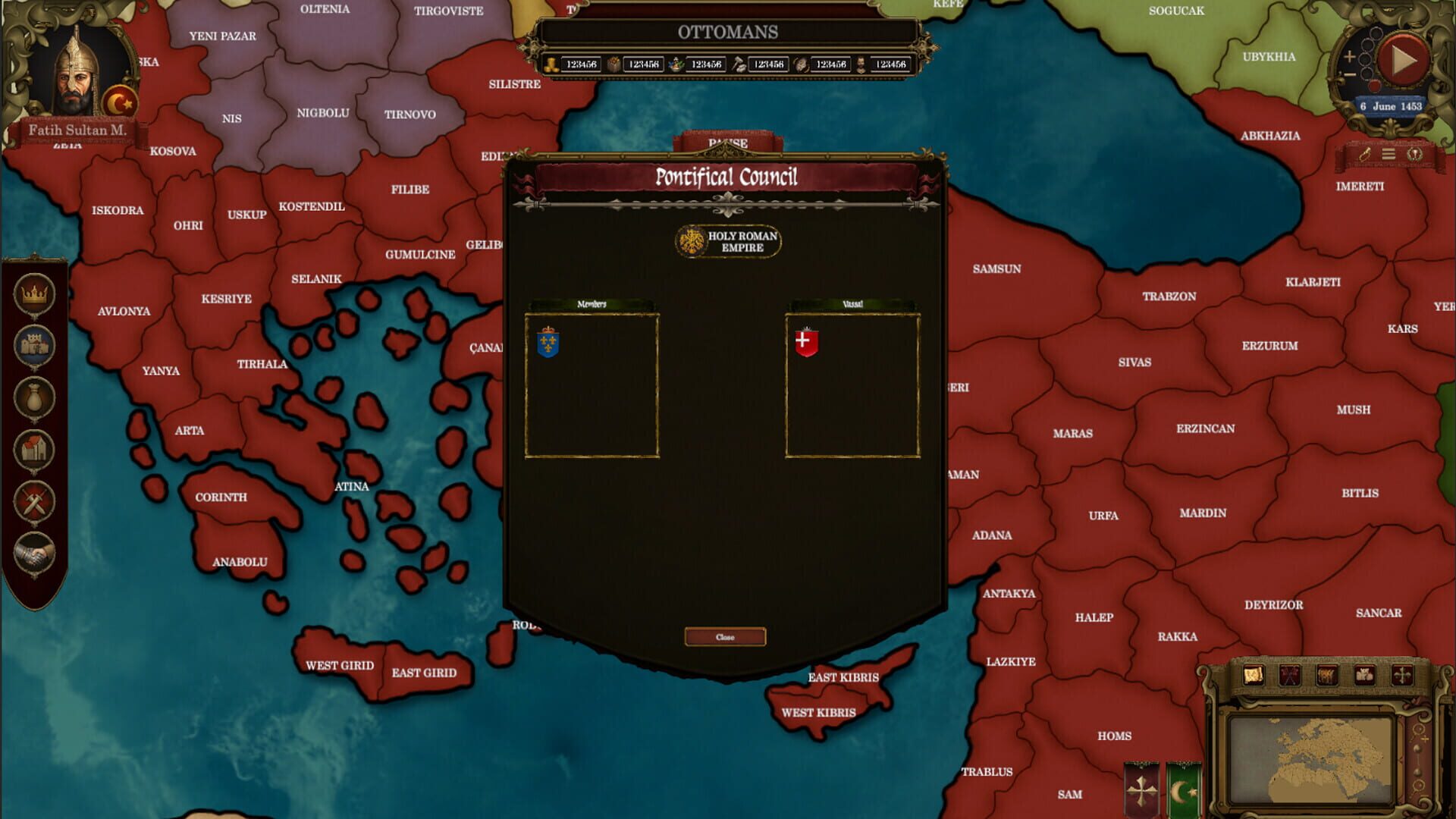 European Card Wars - Screenshot