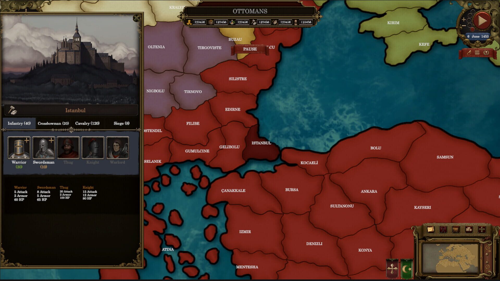 European Card Wars - Screenshot