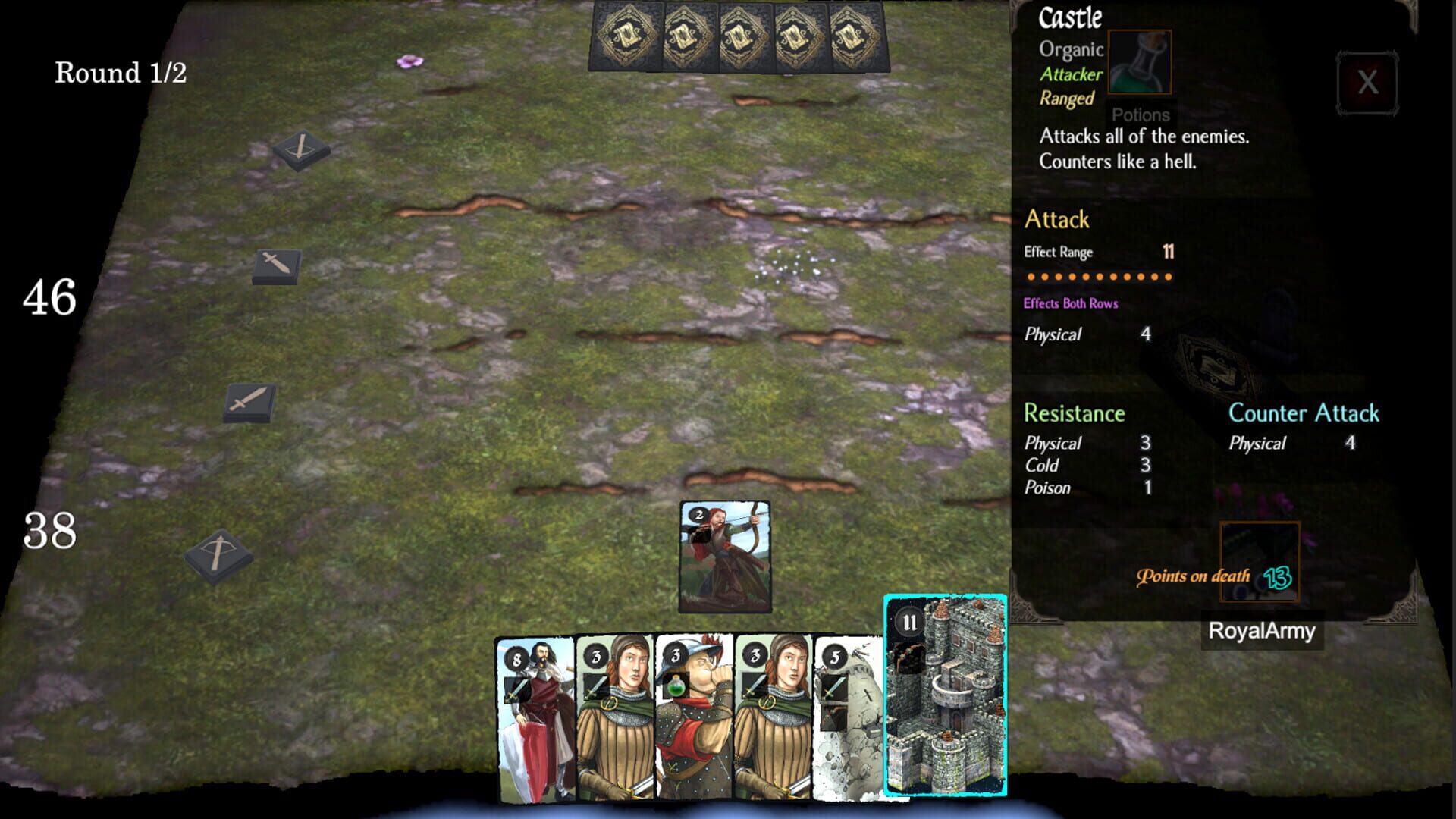 European Card Wars - Screenshot