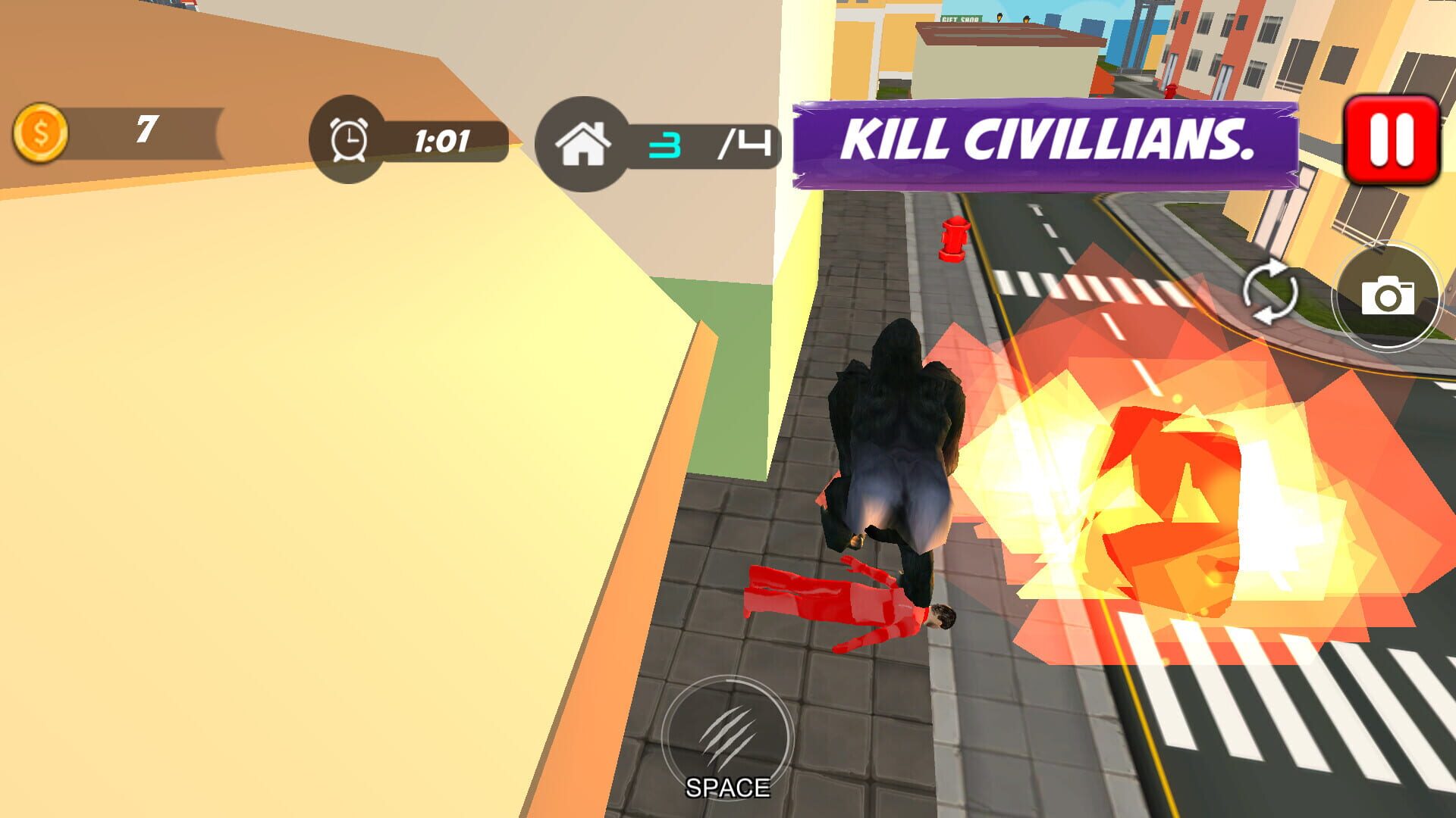 King Kong City Destroyer - Screenshot