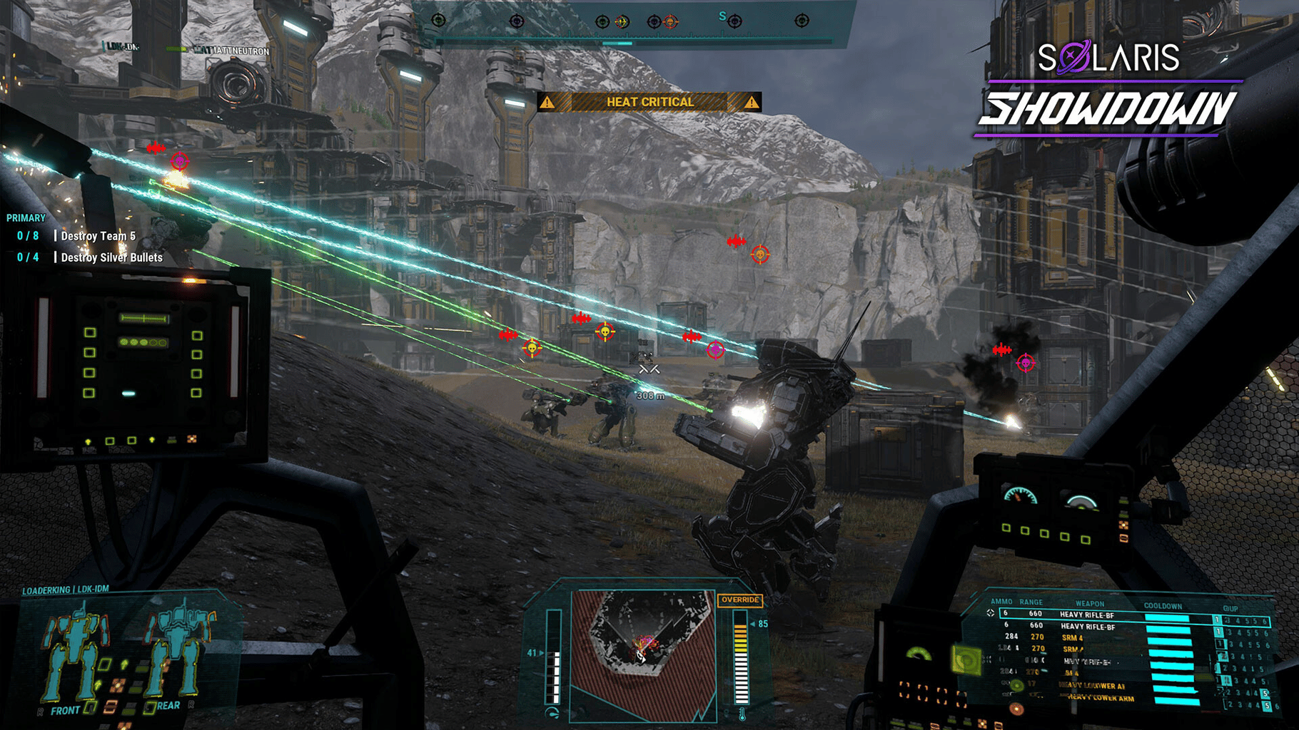 MechWarrior 5: Mercenaries - Solaris Showdown screenshot