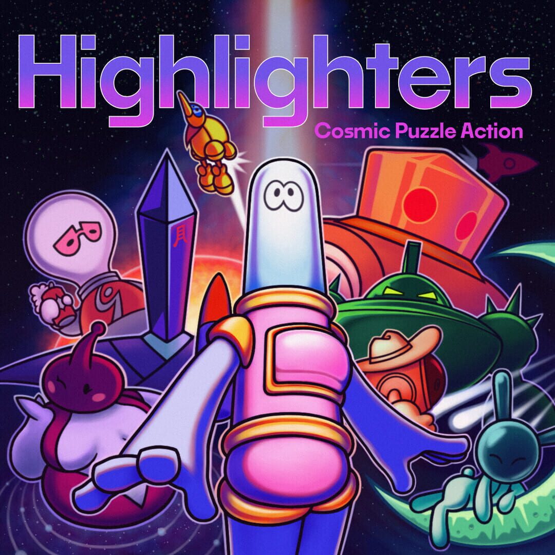 Highlighters: Cosmic Puzzle Action - Screenshot