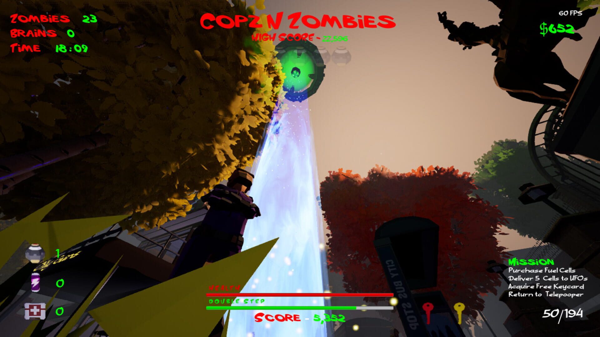 Copz N Zombies - Screenshot