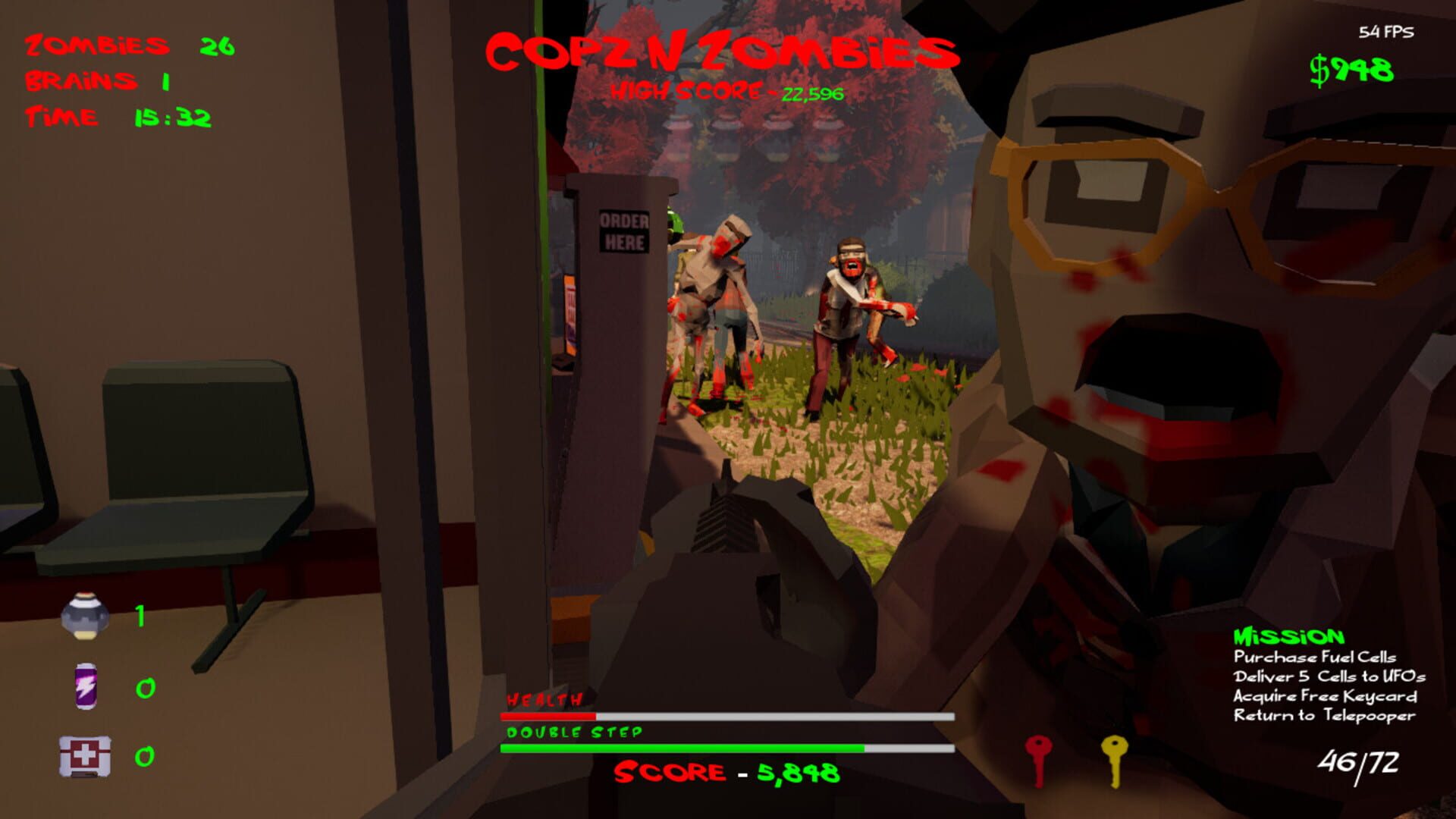 Copz N Zombies - Screenshot