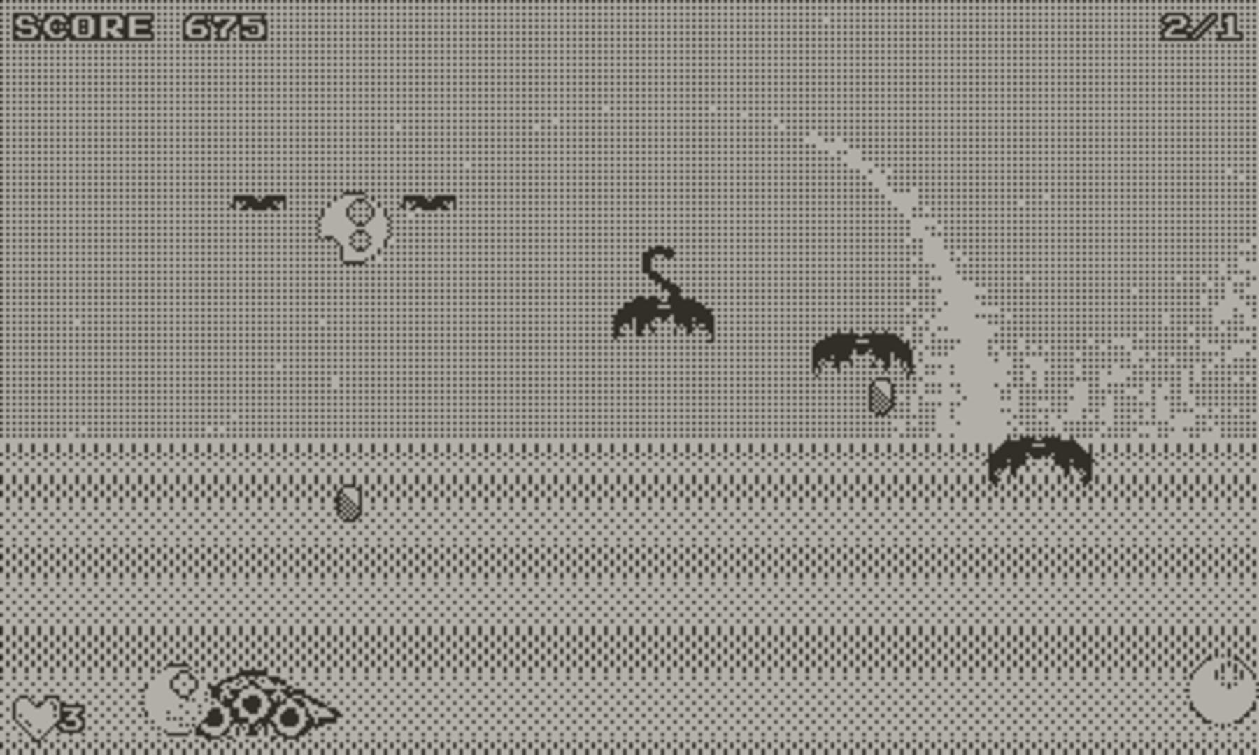 OneBit Demon Attack - Screenshot