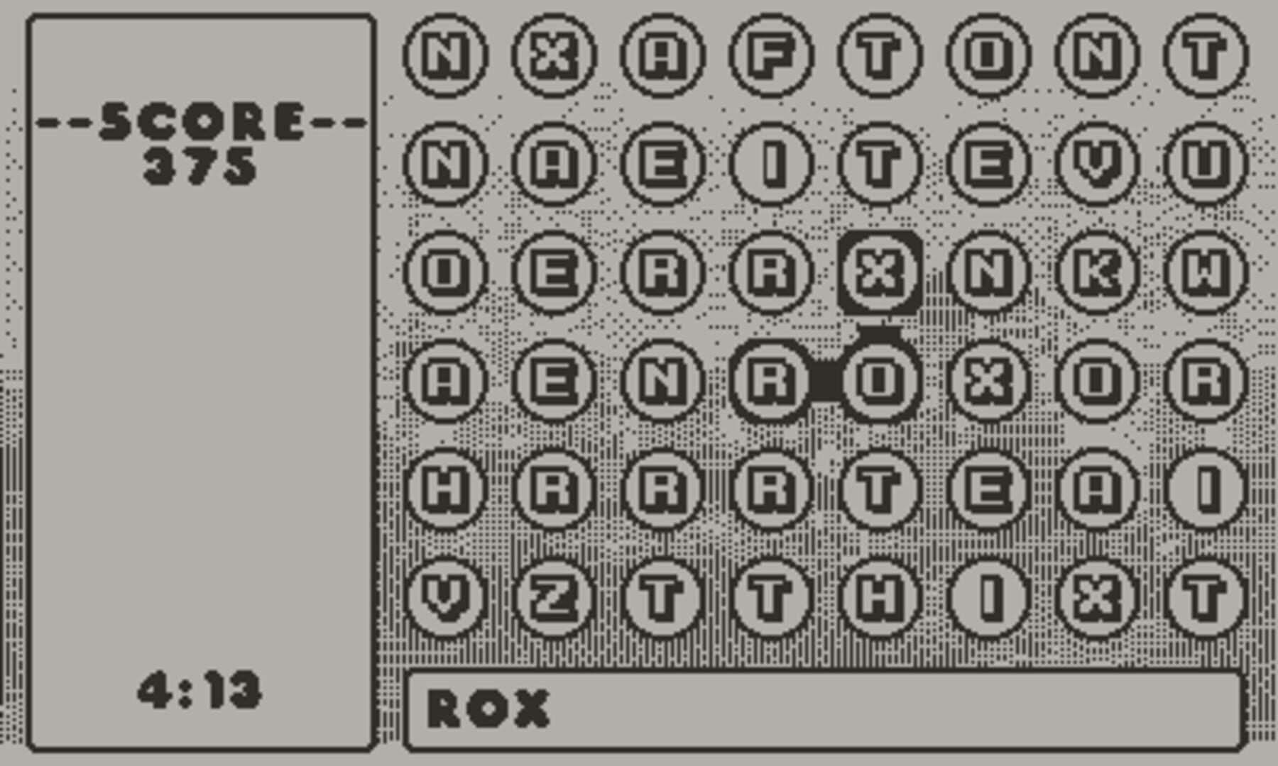 Bubbly Letters - Screenshot