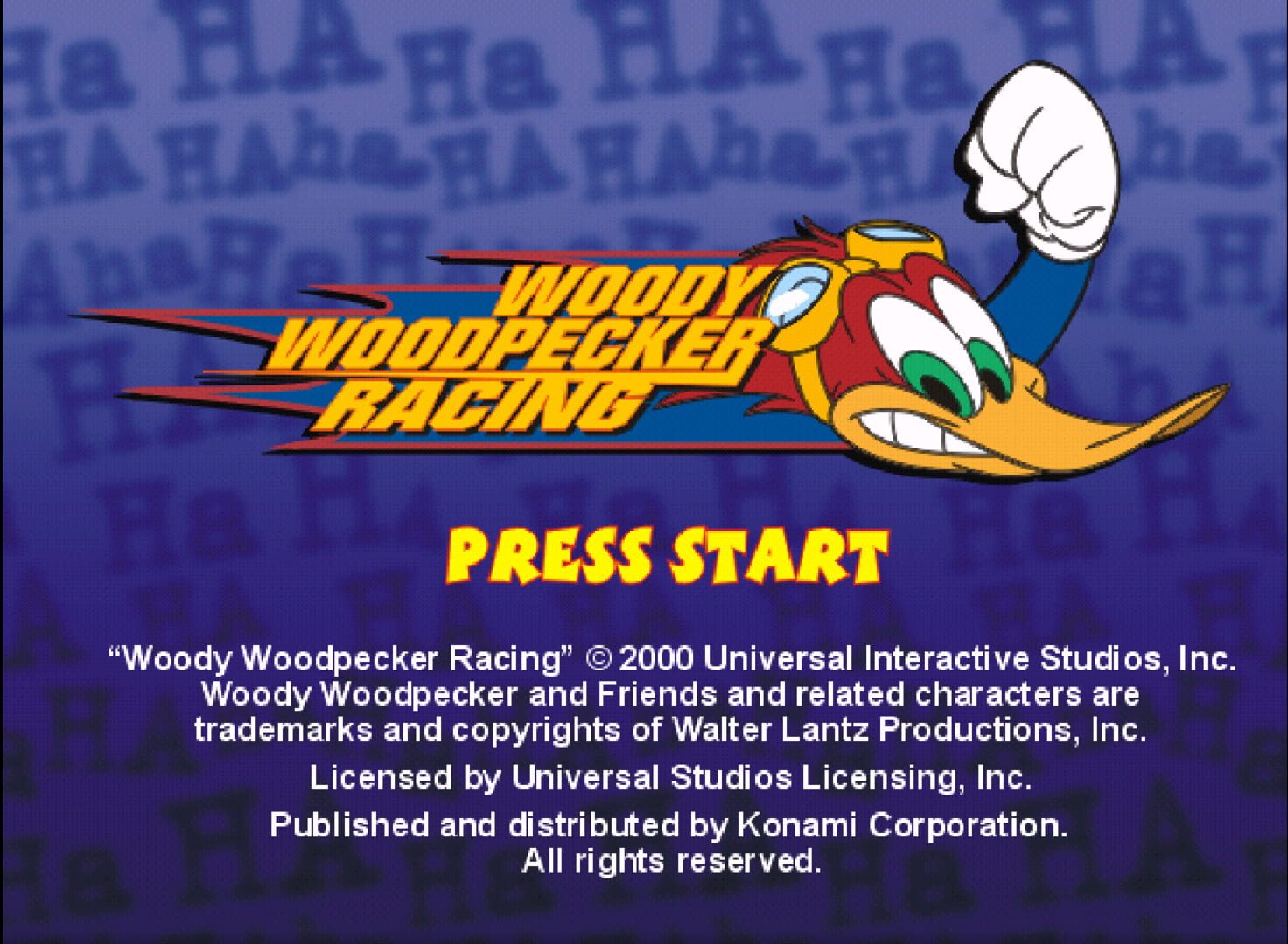 Woody Woodpecker Racing