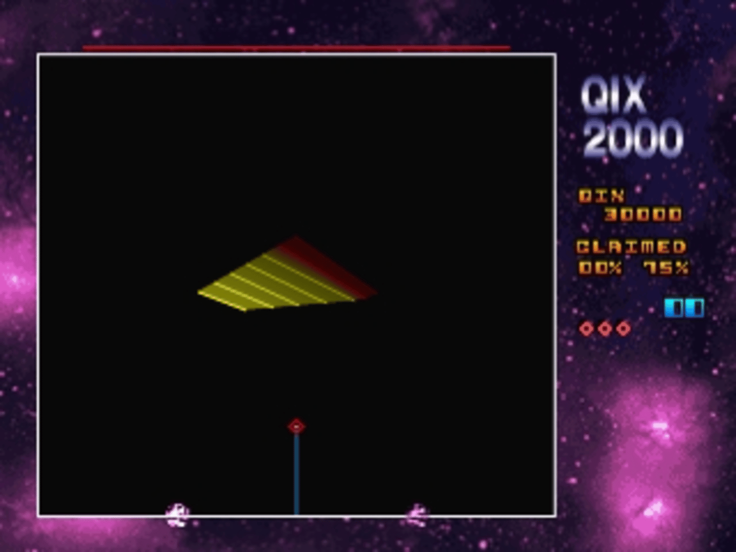 SuperLite 1500 Series: Qix 2000 screenshot