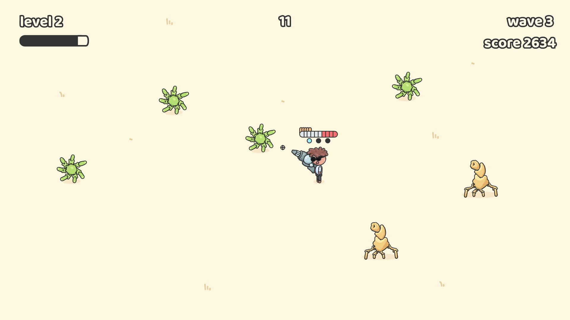 Pew Pew vs. Monsters - Screenshot
