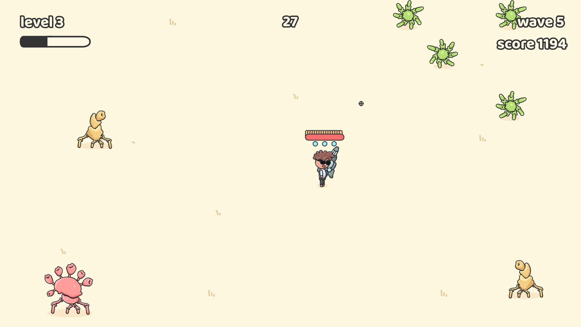 Pew Pew vs. Monsters - Screenshot