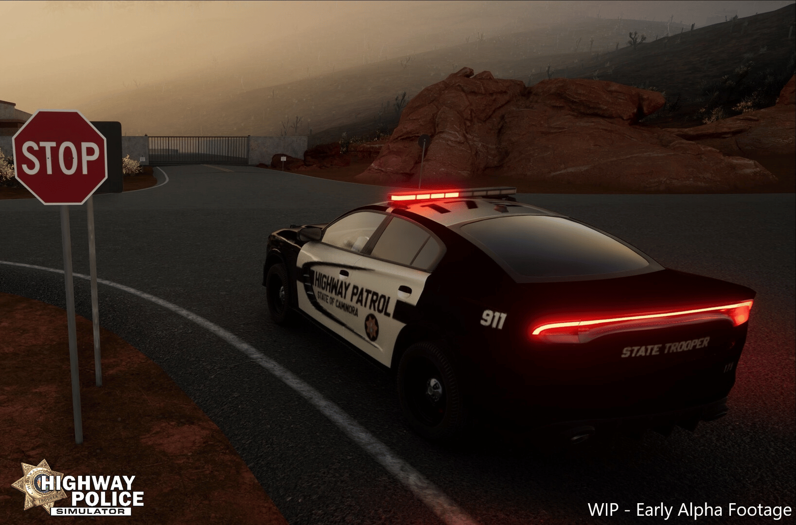 Highway Police Simulator screenshot