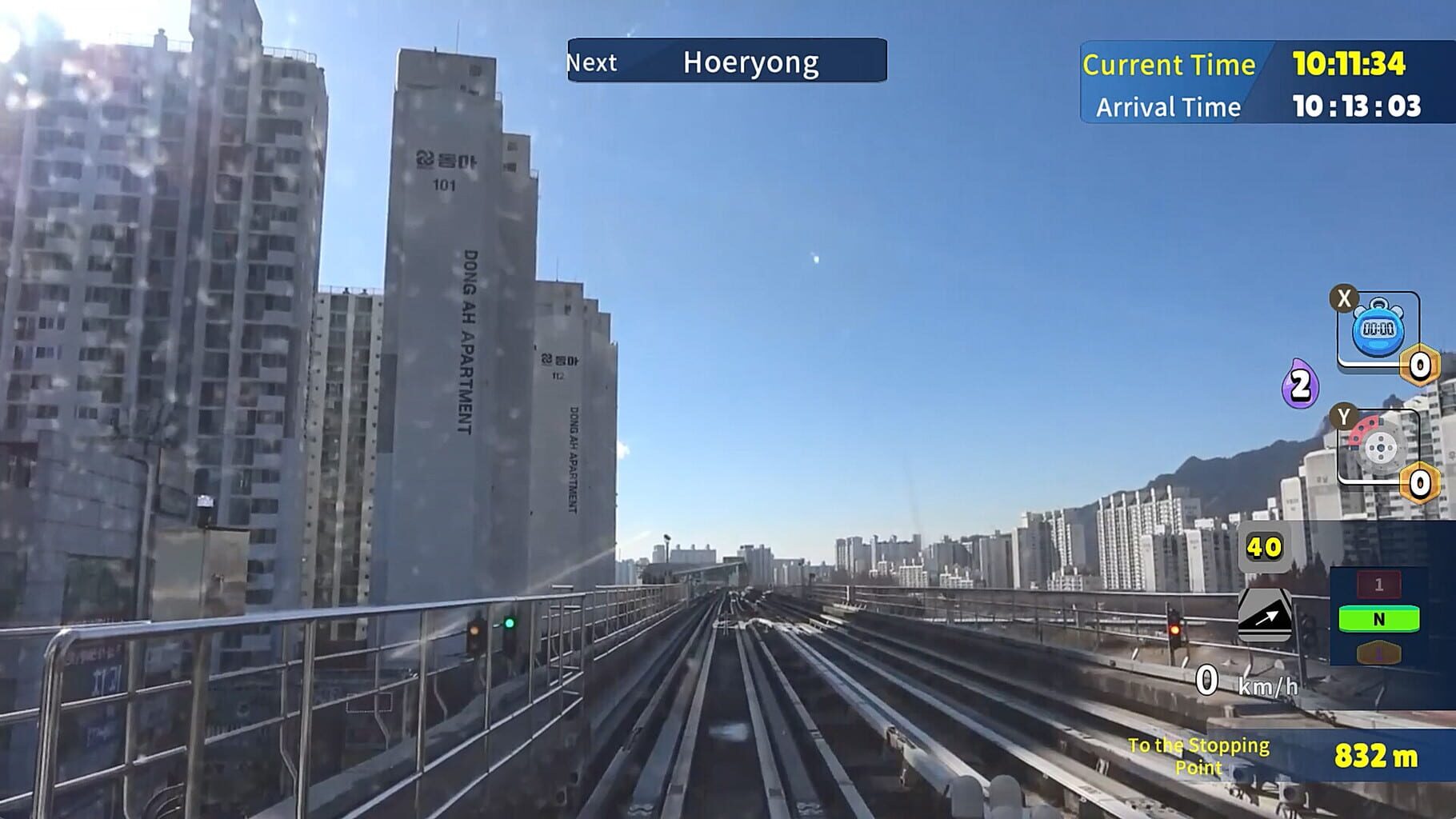 Korean Rail Driving Tour: LRT Uijeongbu screenshot