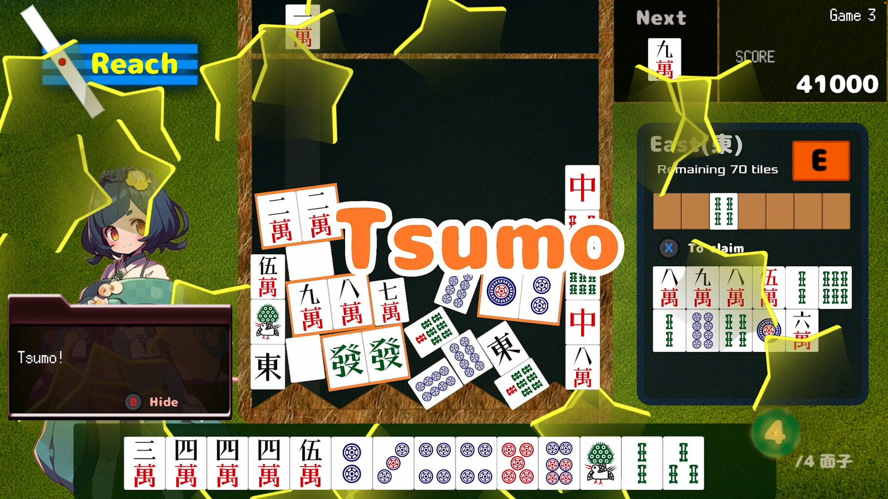 Drop Mahjong Tiles