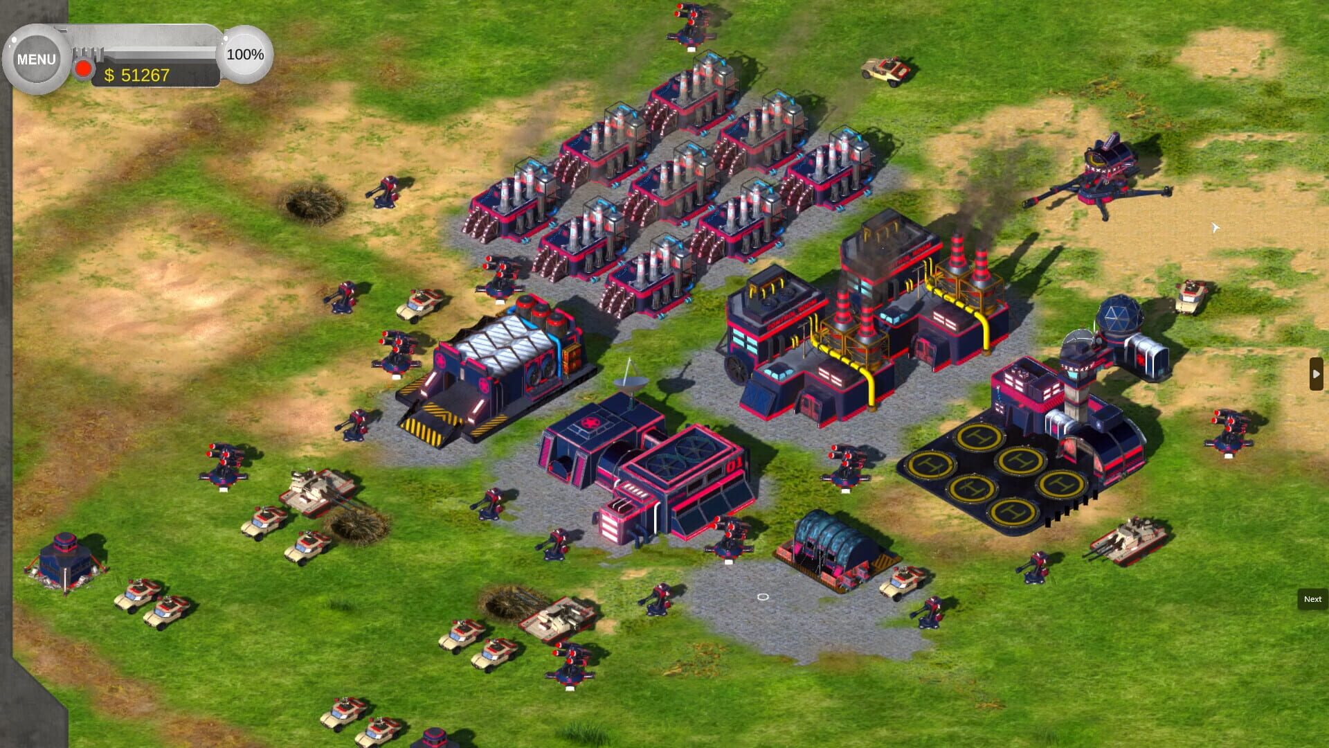 RTS Tactical Warfare: Siege Survival - Screenshot