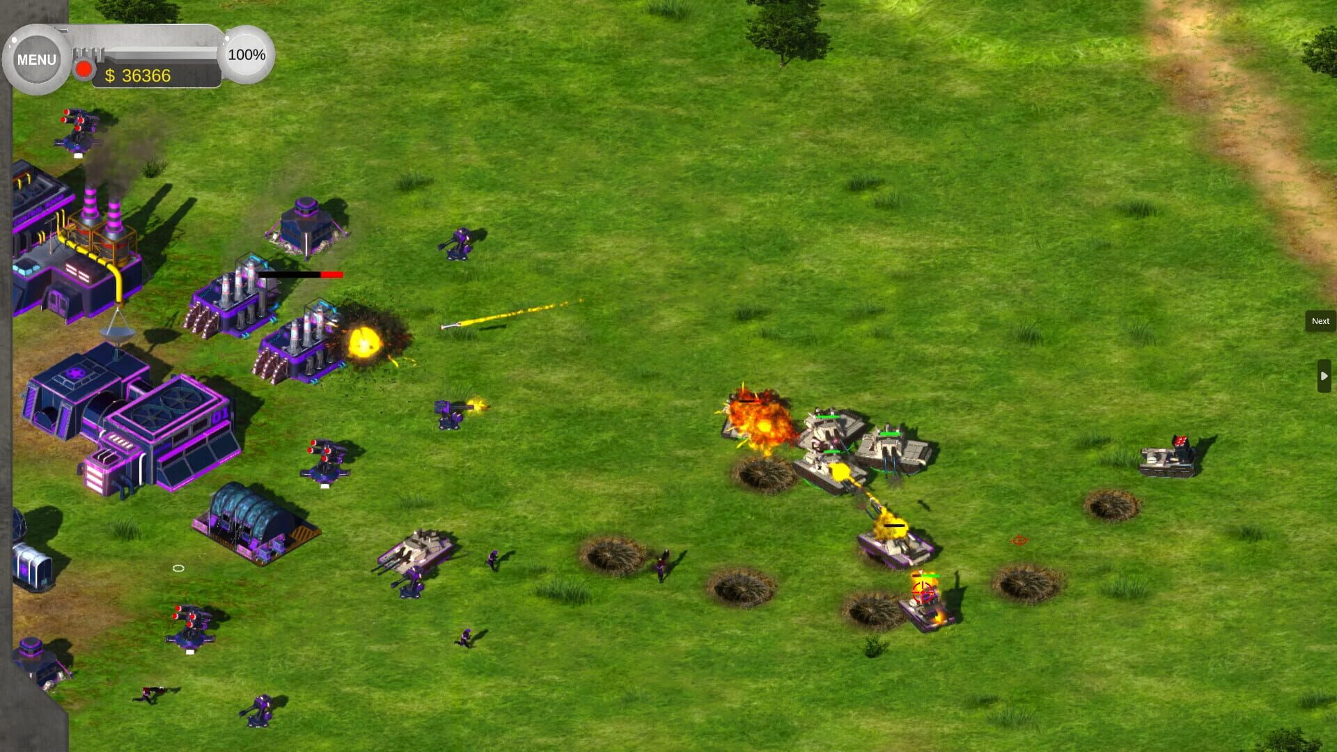 RTS Tactical Warfare: Siege Survival - Screenshot