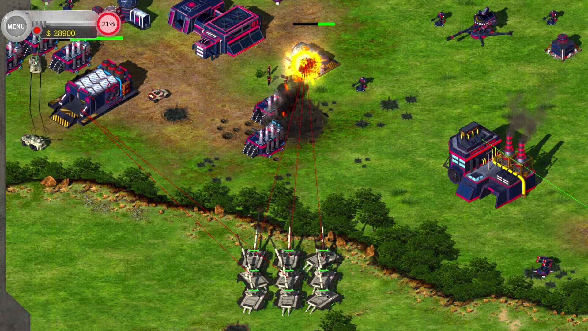RTS Tactical Warfare: Siege Survival - Screenshot
