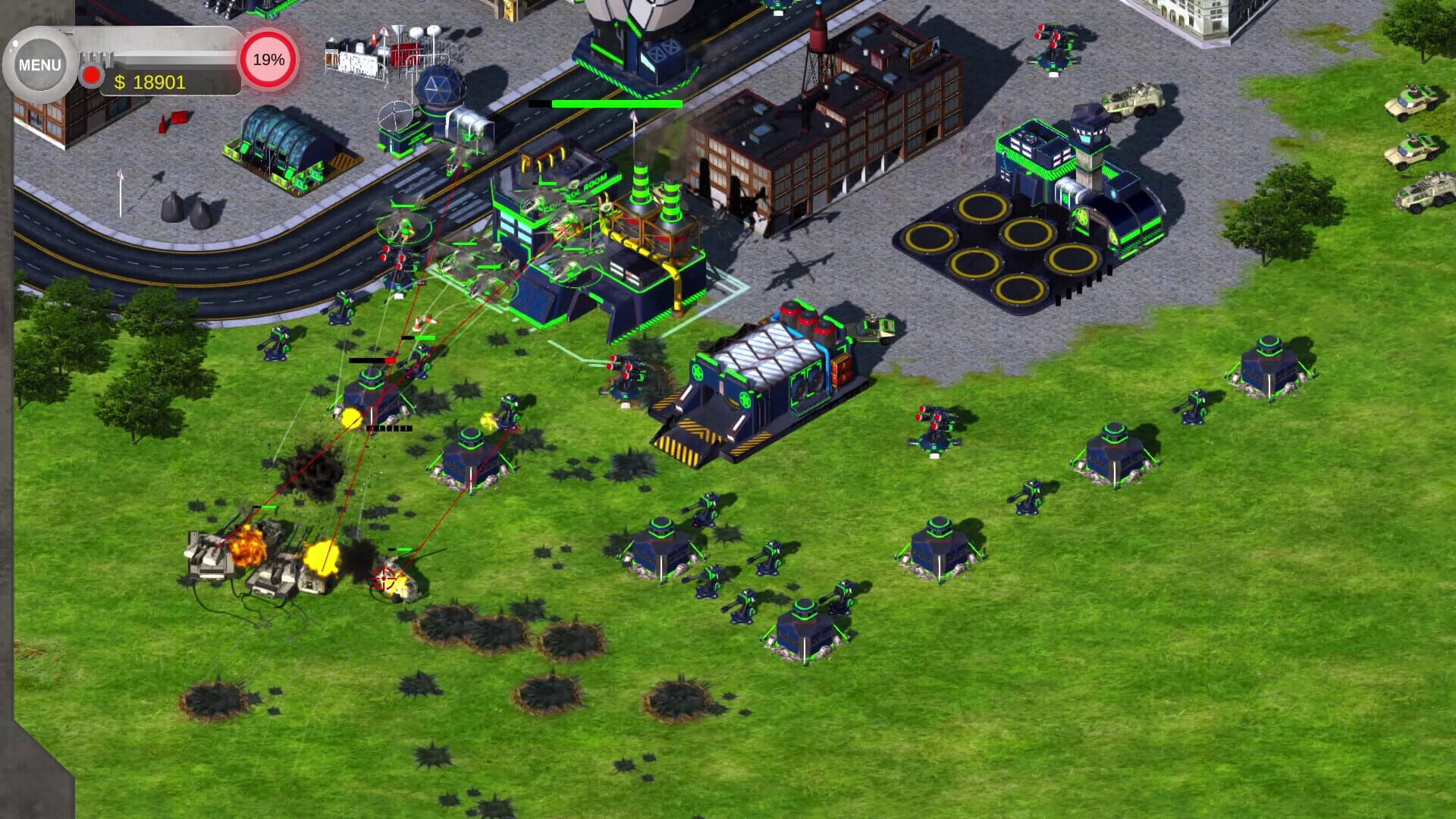 RTS Tactical Warfare: Siege Survival - Screenshot