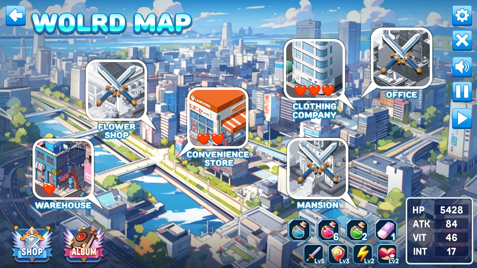 Tokyo Desire: Deck Builders - Screenshot
