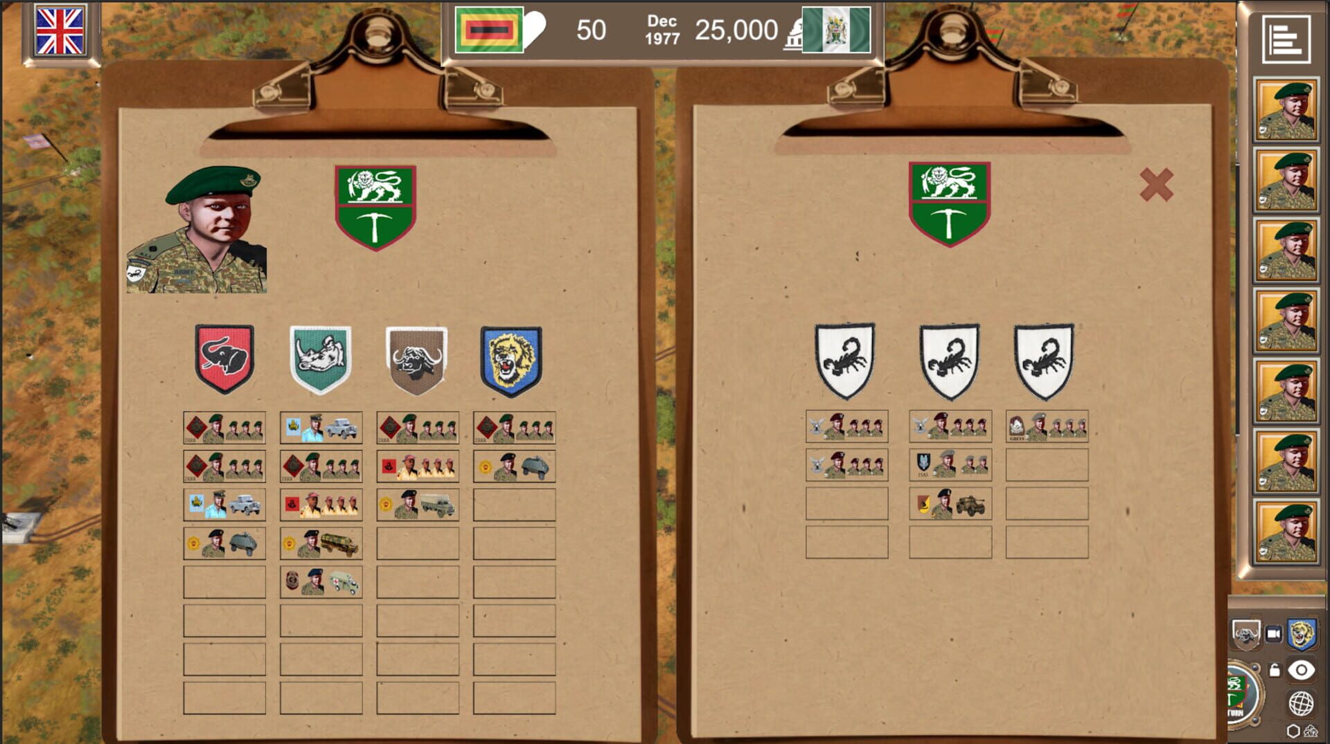 Rhodesia '72 - Screenshot