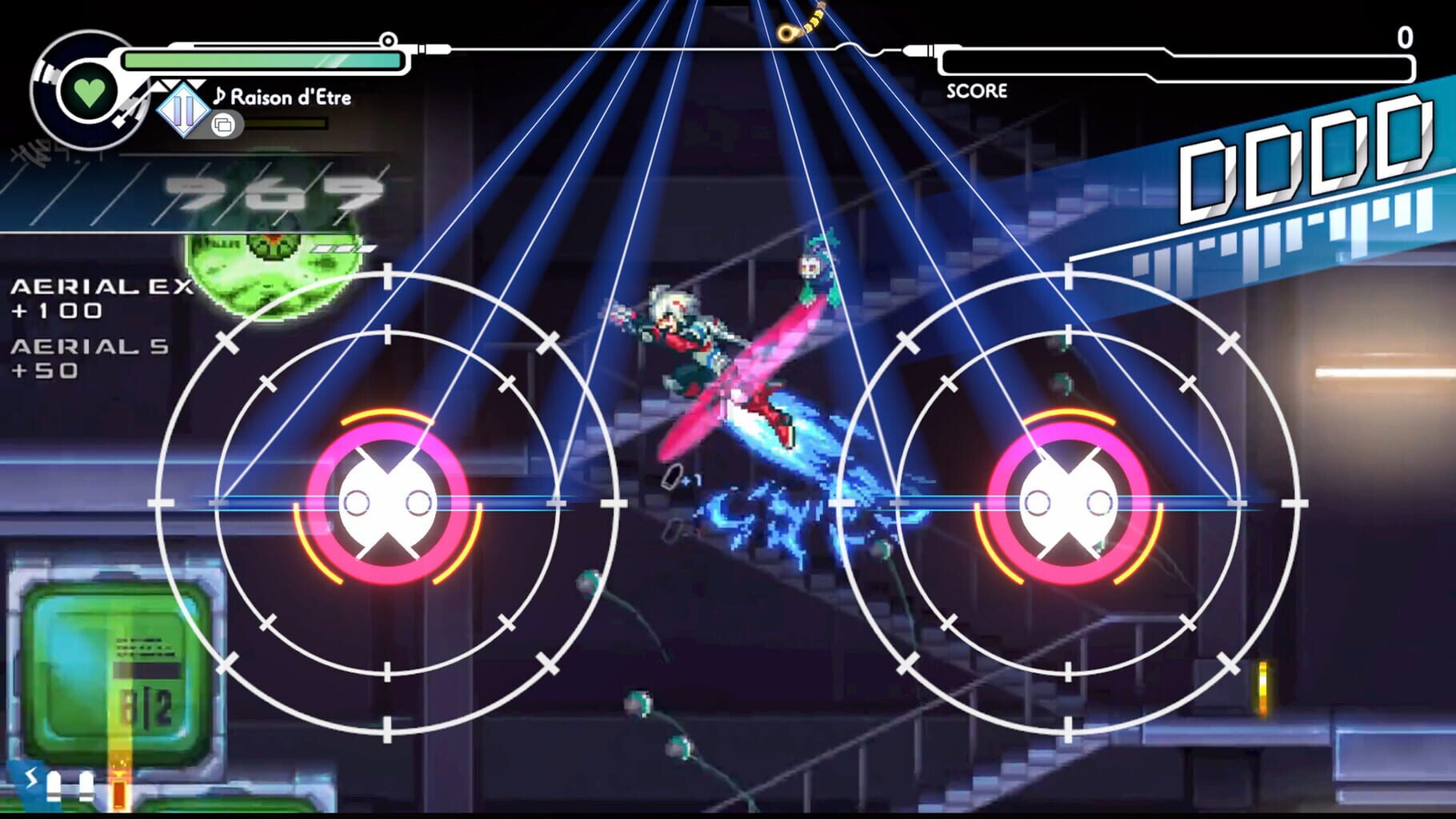 Captura de pantalla - Gunvolt Records Cychronicle: Song Pack 4