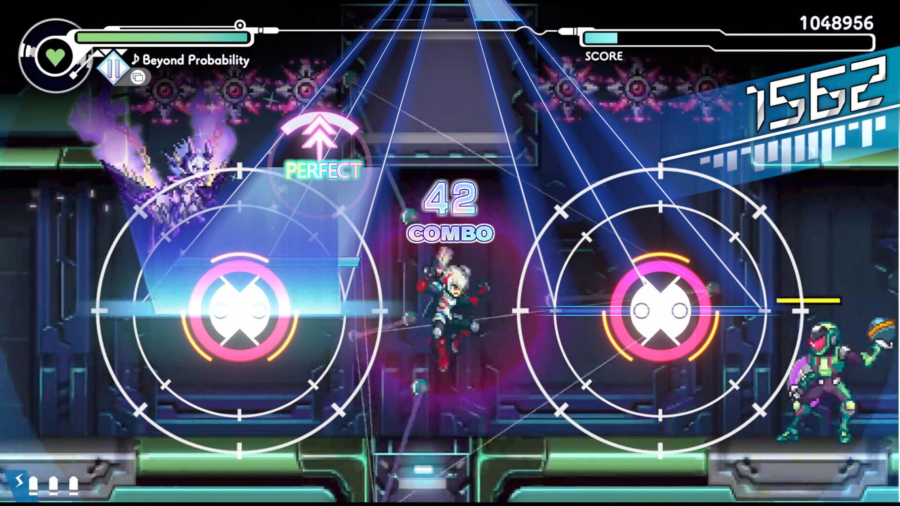 Captura de pantalla - Gunvolt Records Cychronicle: Song Pack 4