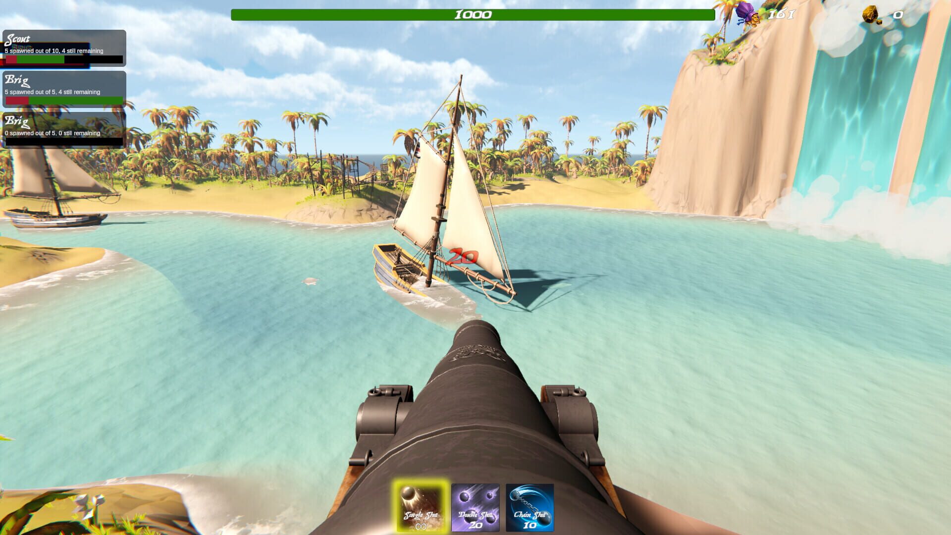 Booty Barrage - Screenshot