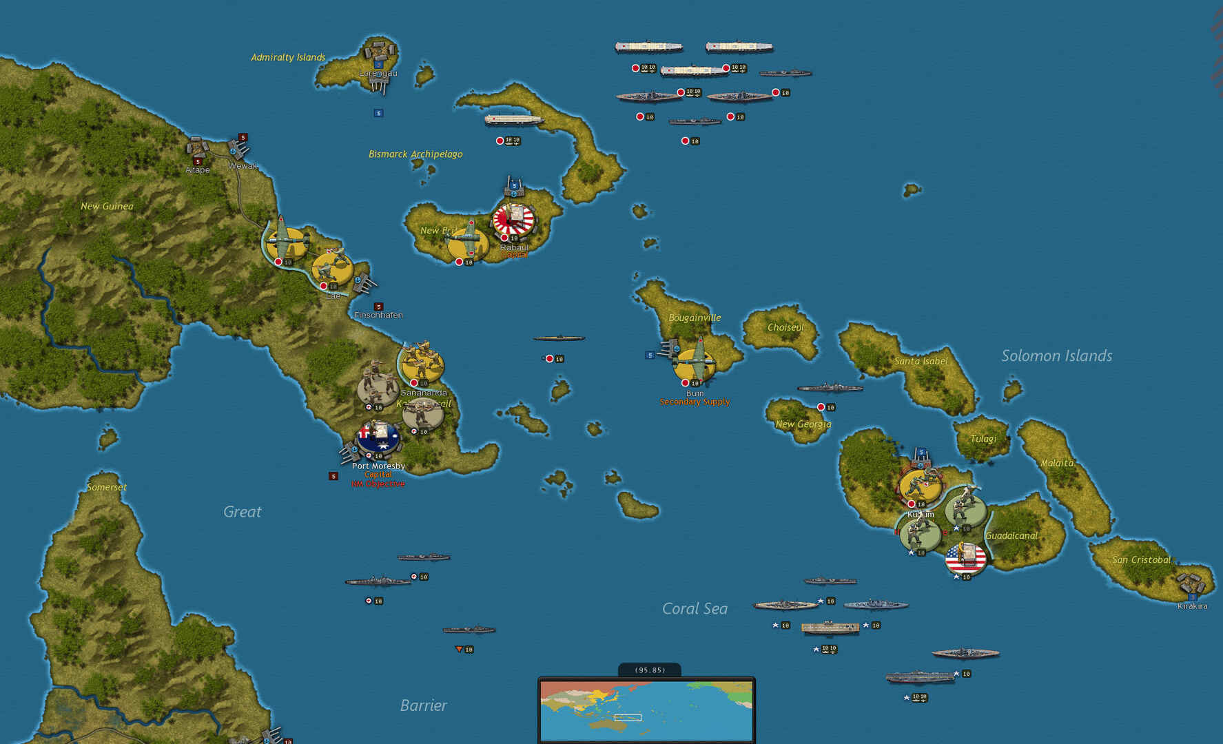 Strategic Command WWII: War in the Pacific screenshot