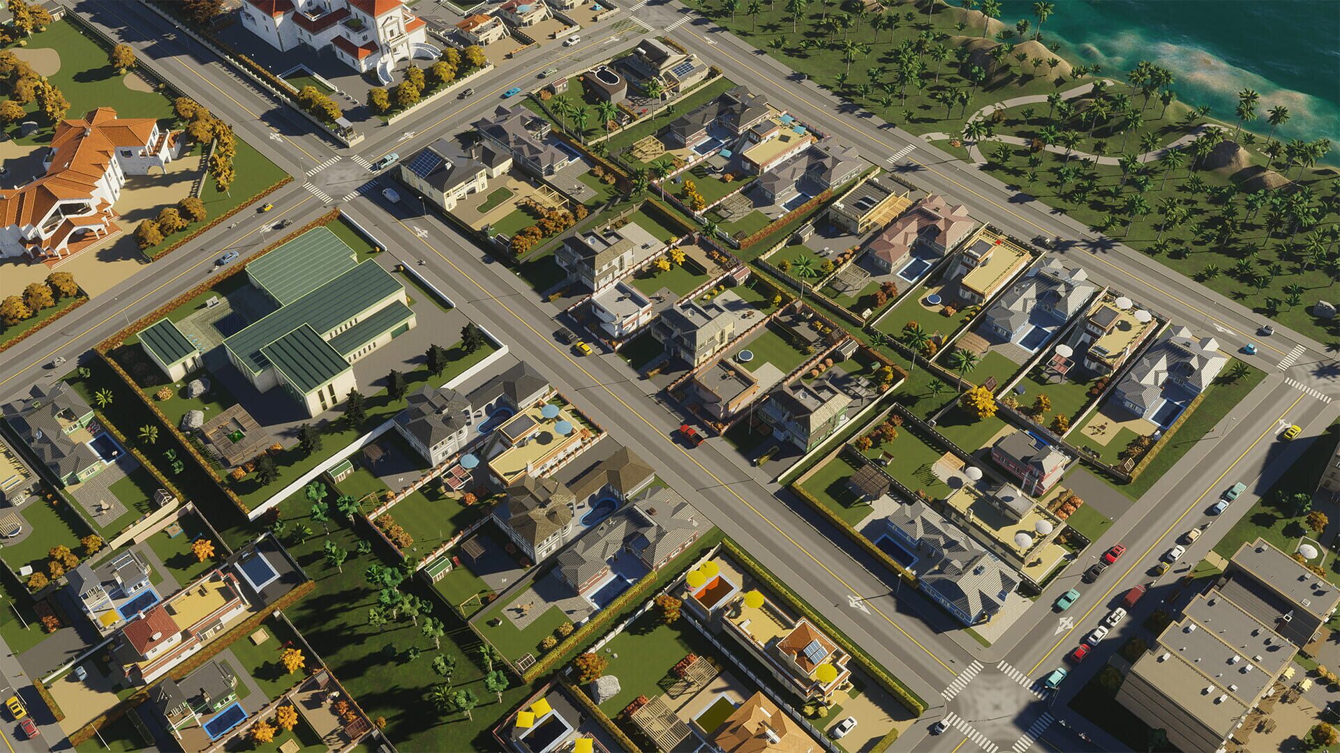 Cities: Skylines II - Beach Properties - Screenshot