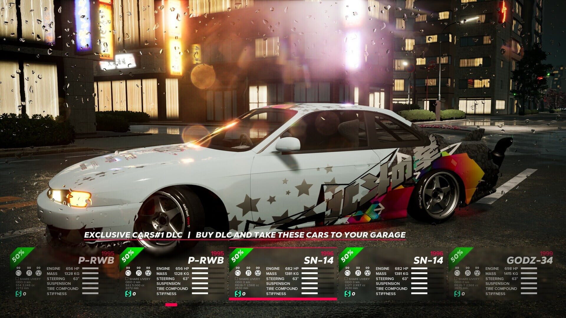 OverDrift Festival: Exclusive Cars Pack#1 - Screenshot
