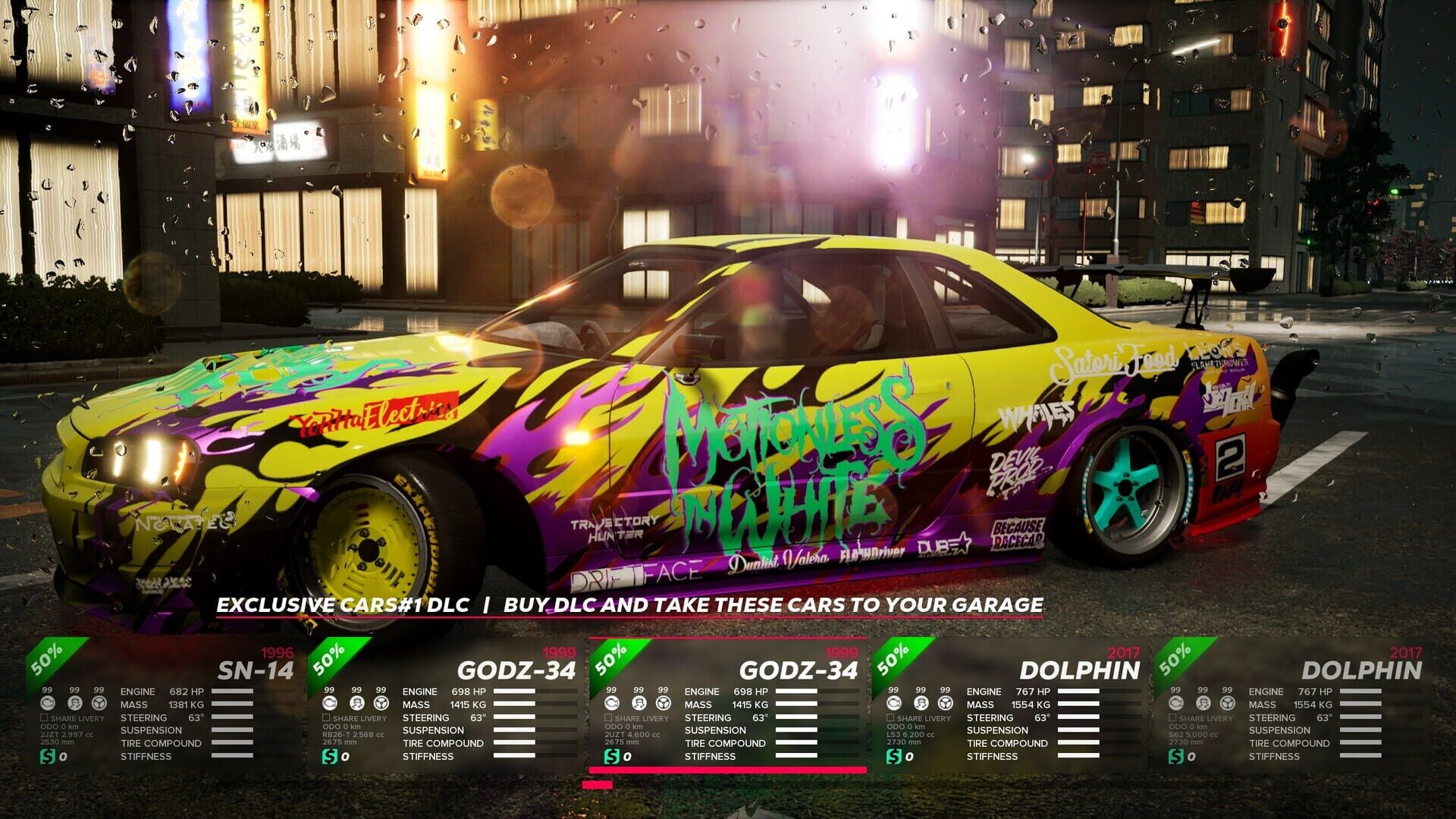 OverDrift Festival: Exclusive Cars Pack#1 - Screenshot