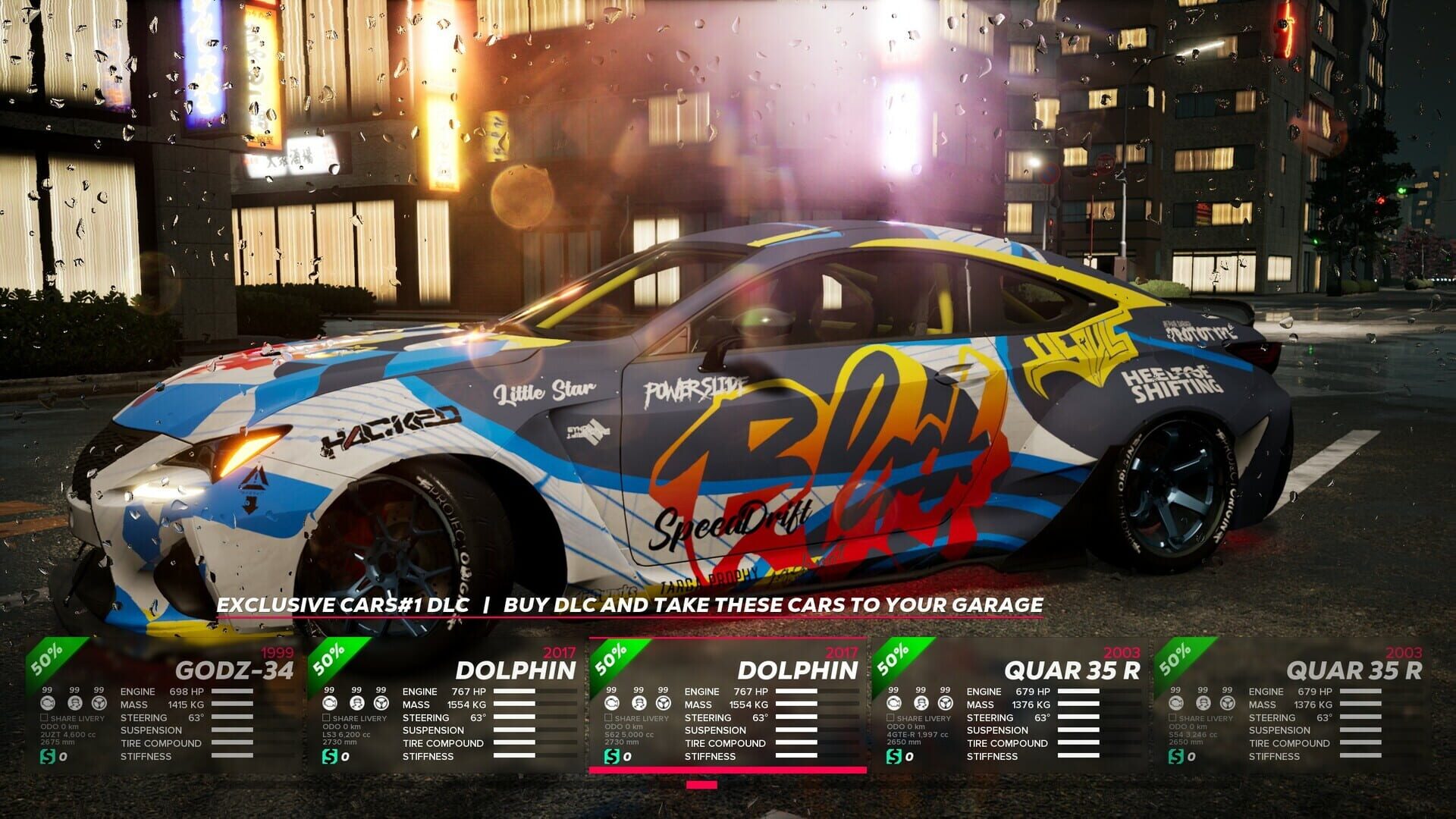 OverDrift Festival: Exclusive Cars Pack#1 - Screenshot