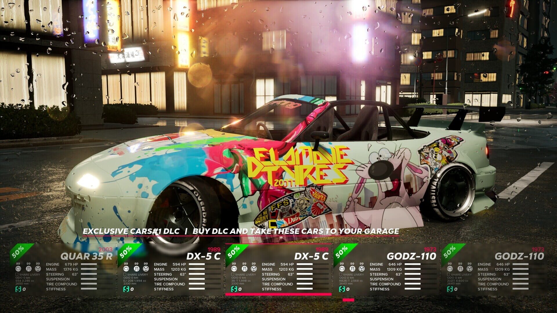 OverDrift Festival: Exclusive Cars Pack#1 - Screenshot