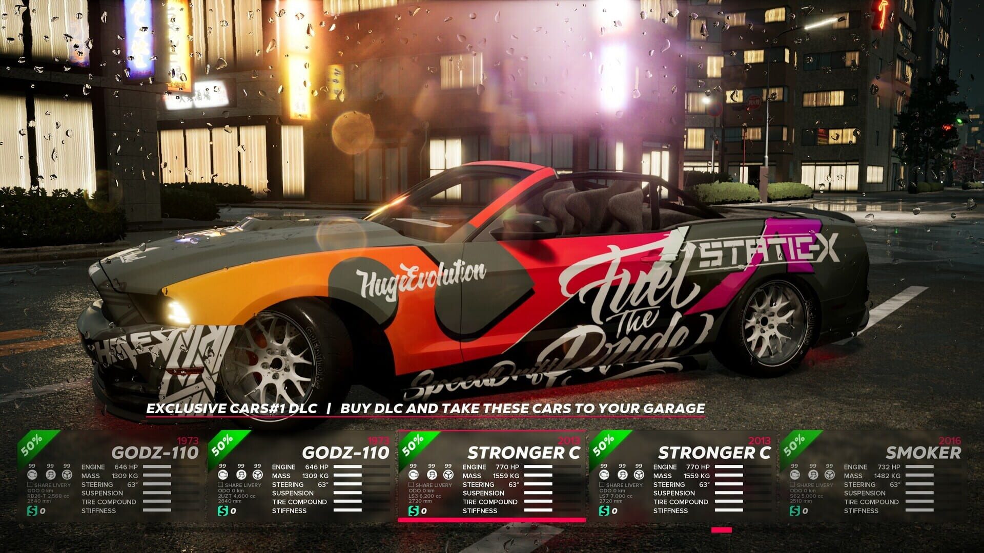 OverDrift Festival: Exclusive Cars Pack#1 - Screenshot
