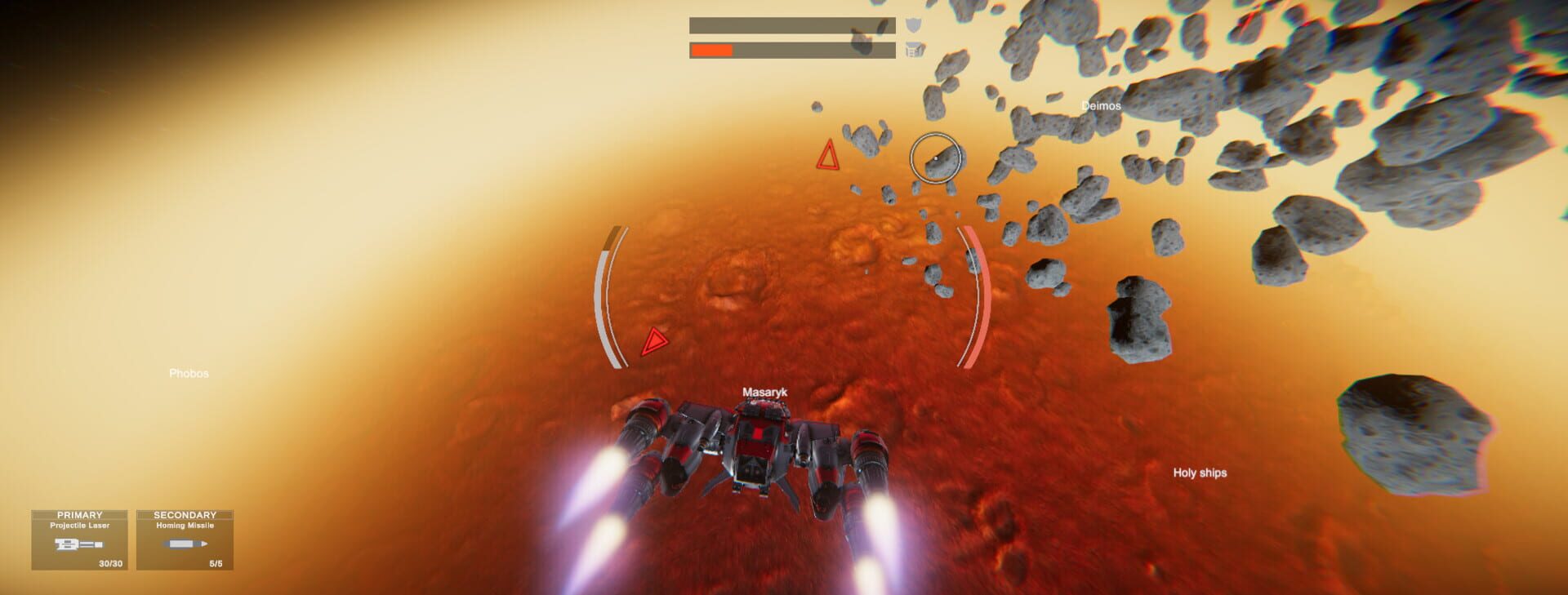 Space Combat Simulator - Screenshot