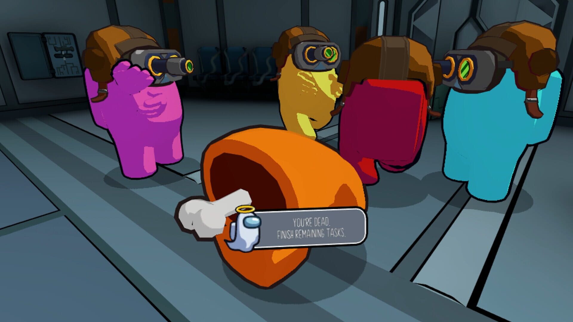 Among Us VR: Limited Time Hat: Overscoped - Screenshot