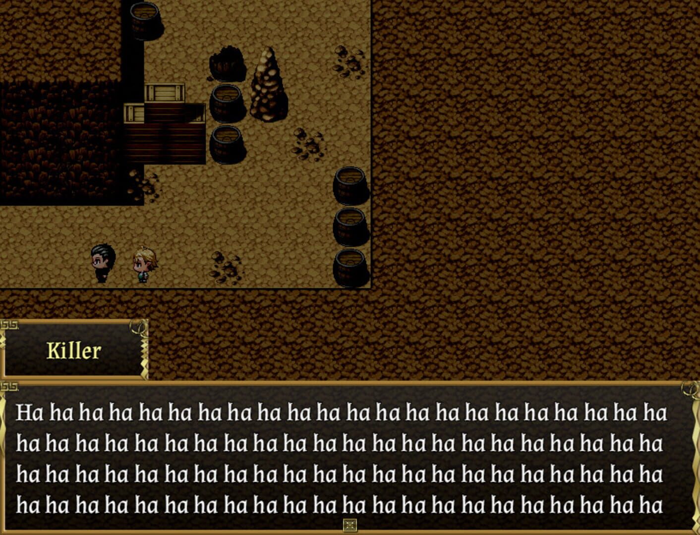 Lukewarm Massacre: The Killer Who May or May Not Be a Moron. - Screenshot
