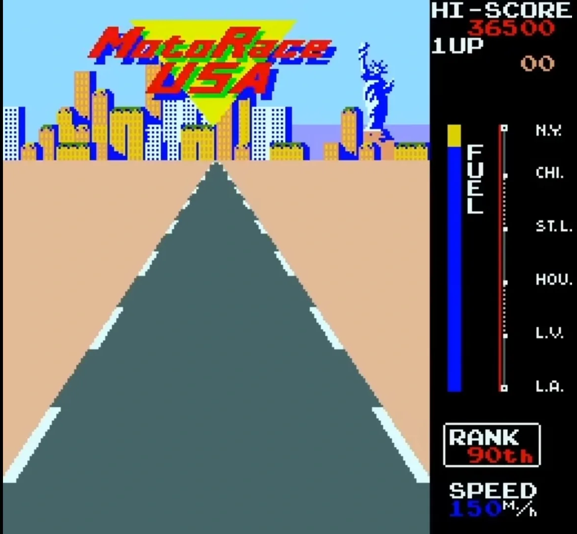 Captura de pantalla - MotoRace USA