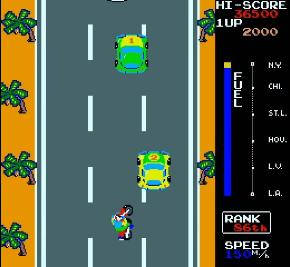 MotoRace USA screenshot