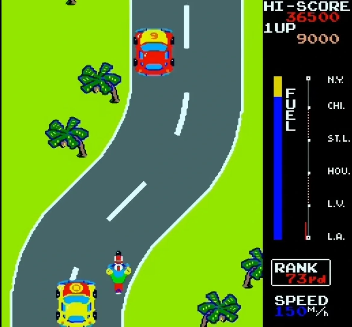 Captura de pantalla - MotoRace USA