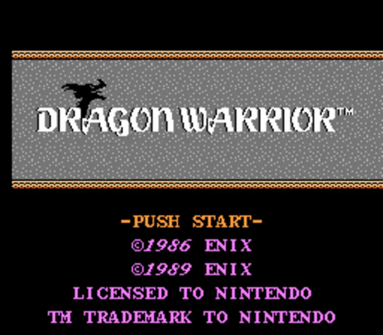 Captura de pantalla - Dragon Warrior